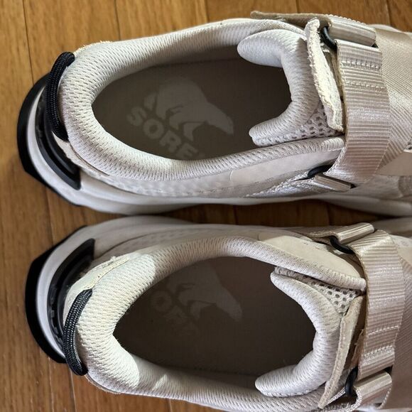 Sorel Kinetic Women's 8.5 Renegade Strap Sneakers Shoes White Walking - Picture 12 of 12